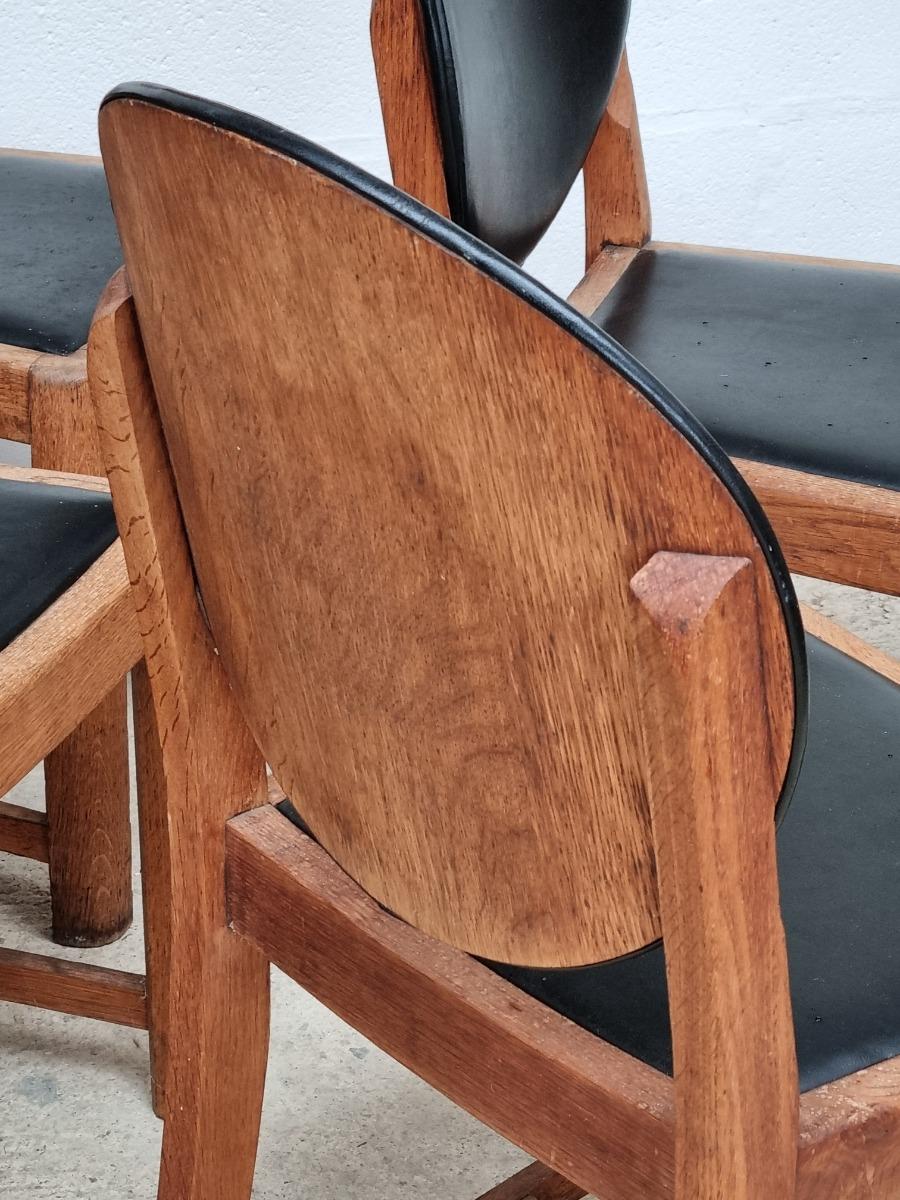 AMERICAN DESIGN oak CHAIRS 1940s 