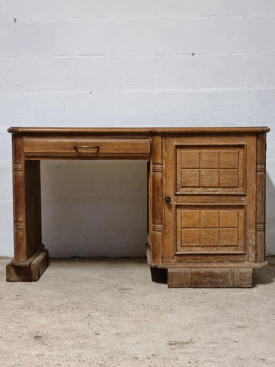 Charles DUDOUYT 1940 oak desk