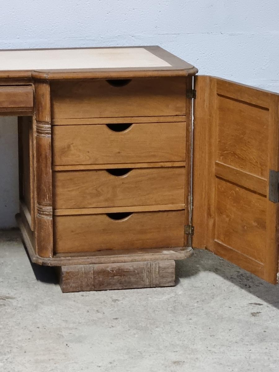 Charles DUDOUYT 1940 oak desk