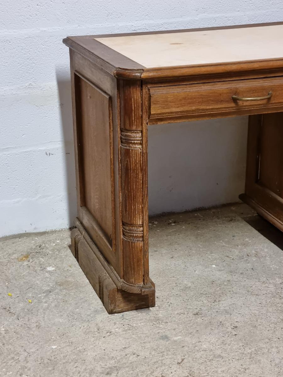 Charles DUDOUYT 1940 oak desk