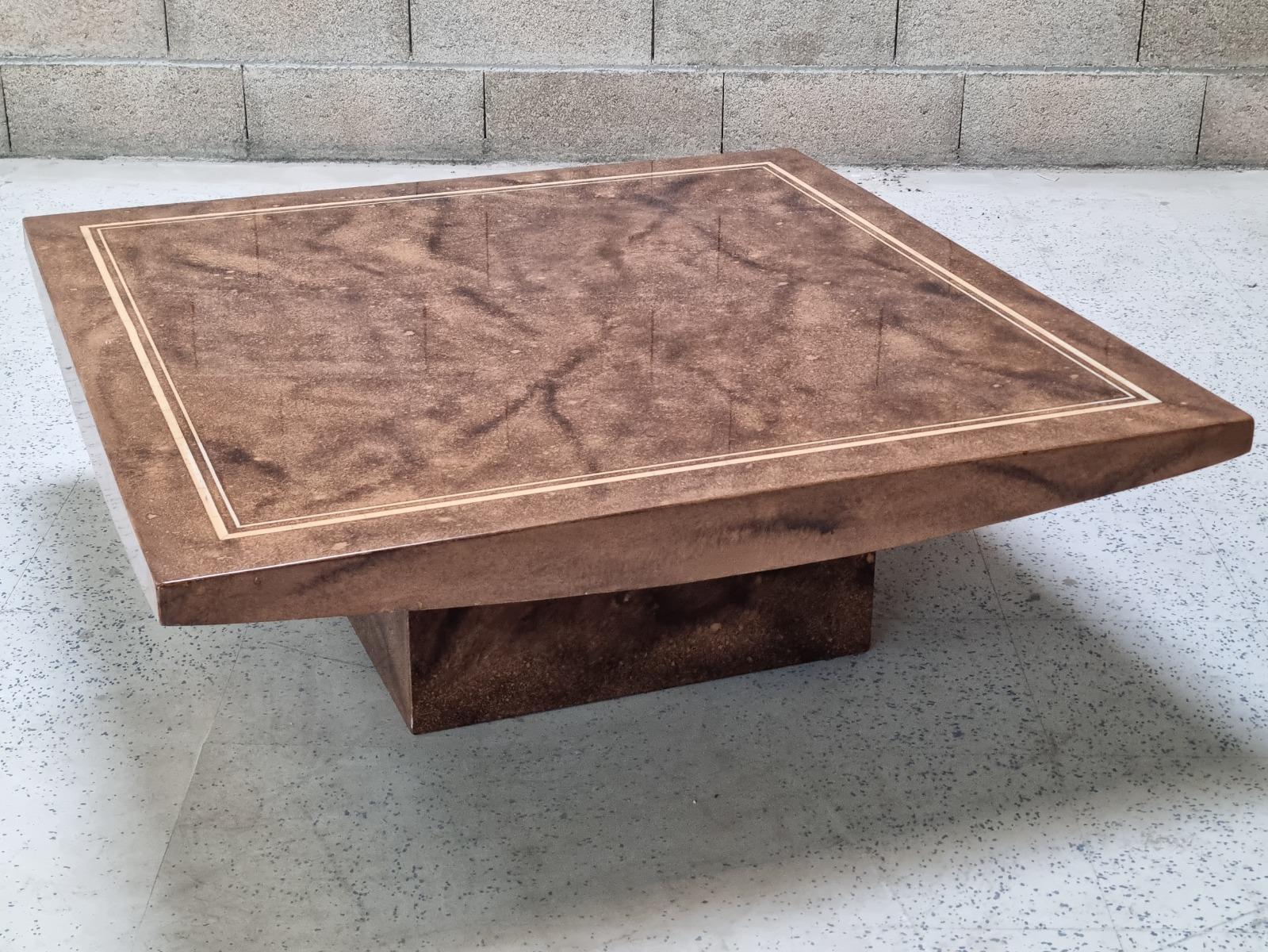 JANSEN décoration,  coffee table 1960s 