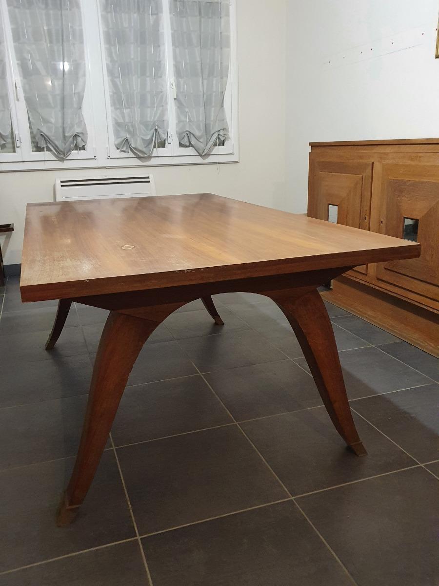 Jules LELEU dinning table. 