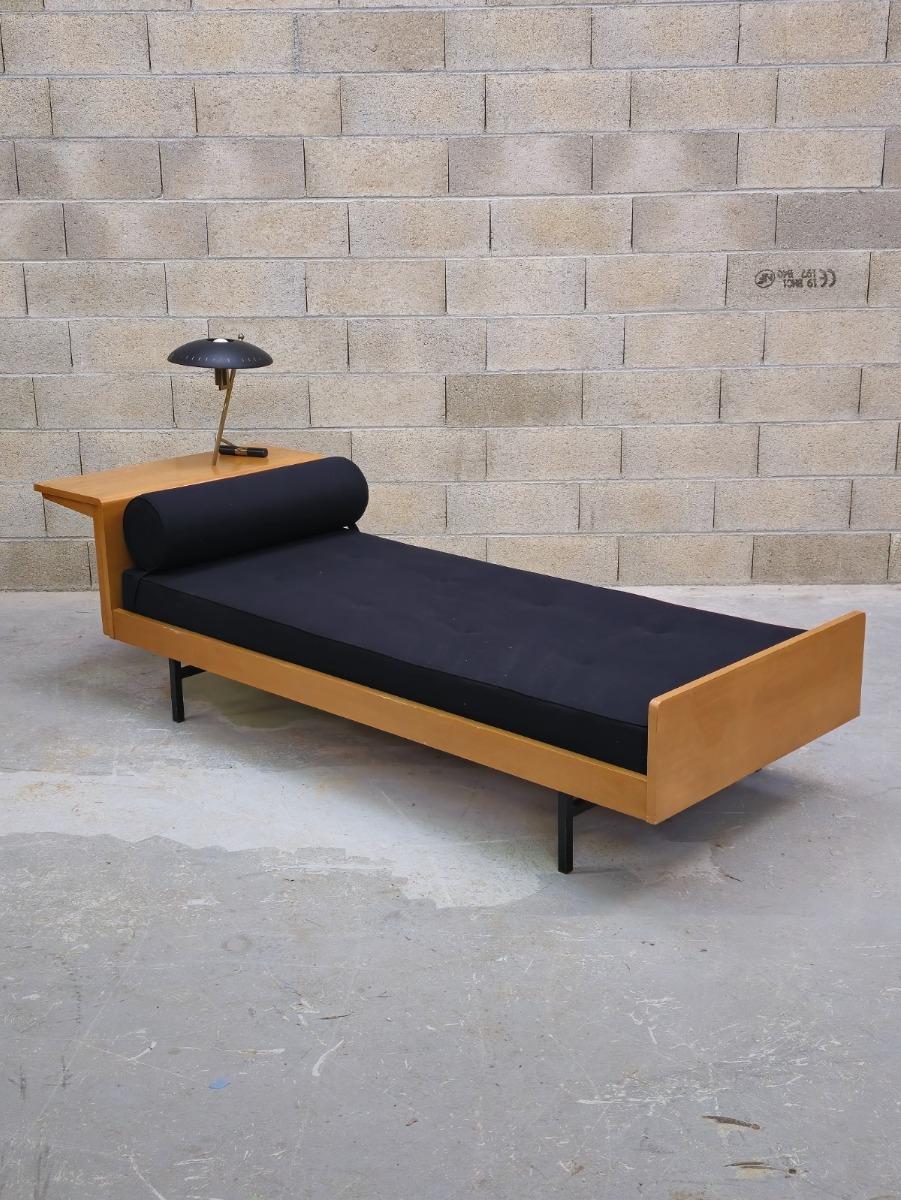 Pierre GUARICHE,  day bed lit 1950s 