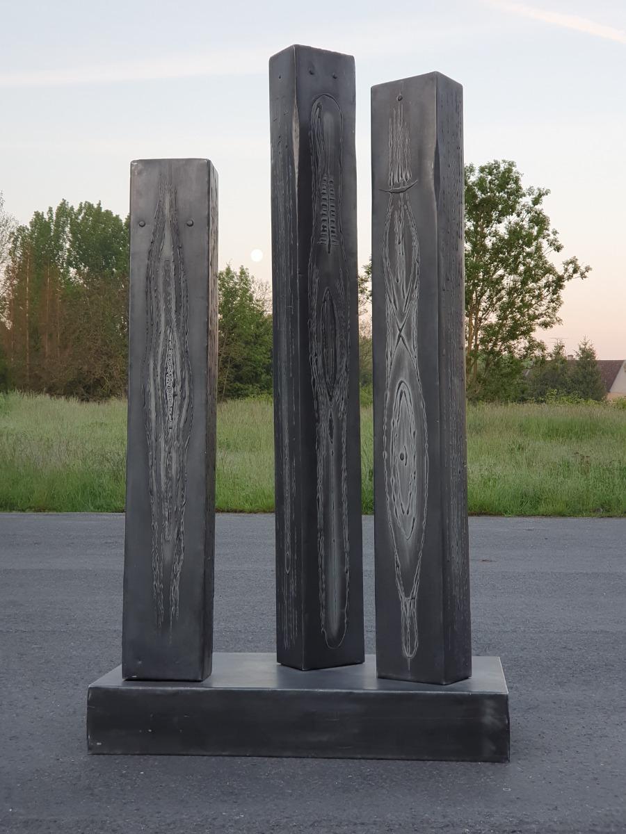 Sculpture de Guillaume LEUNENS, 1966.