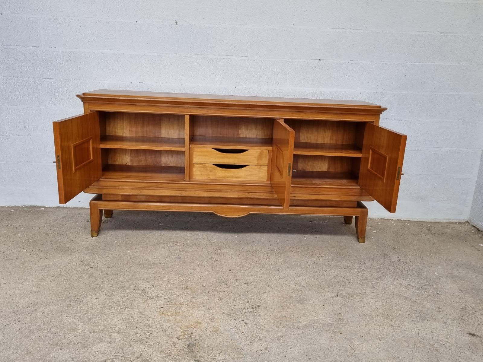 Sideboard 1940s 1930s Maison DOMINIQUE, André DOMIN et Marcel GENEVRIERE 